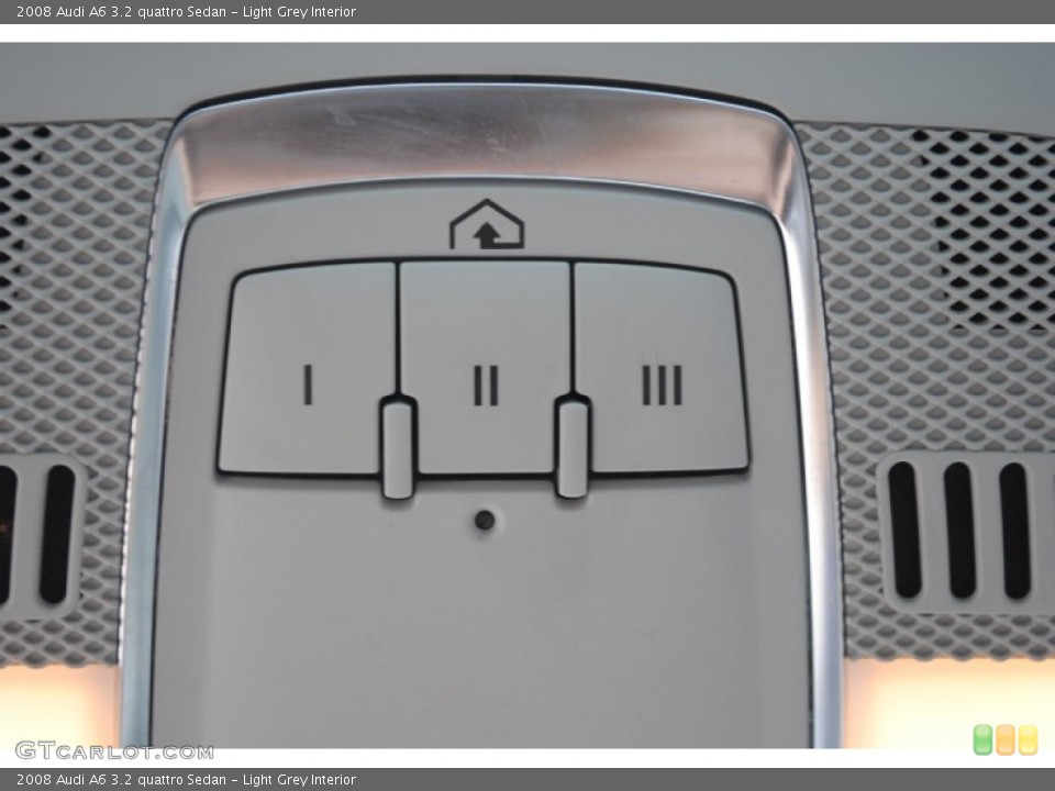 Light Grey Interior Controls for the 2008 Audi A6 3.2 quattro Sedan #76868715
