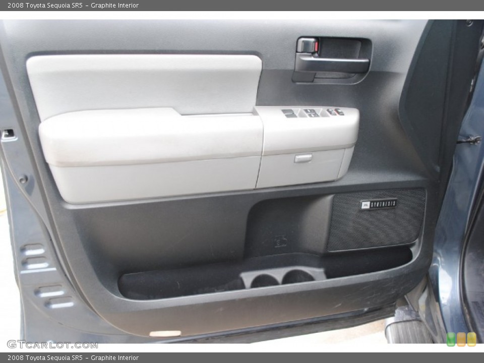 Graphite Interior Door Panel for the 2008 Toyota Sequoia SR5 #76868802