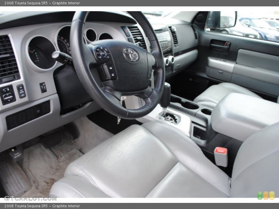 Graphite Interior Prime Interior for the 2008 Toyota Sequoia SR5 #76868811