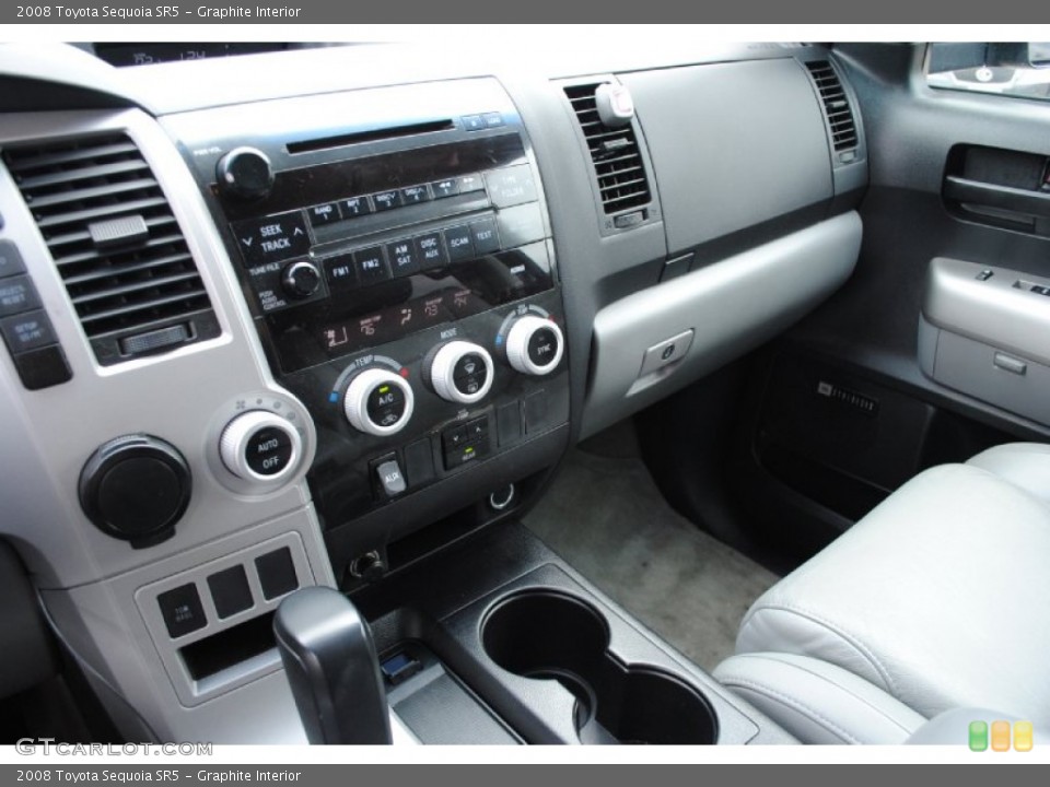 Graphite Interior Controls for the 2008 Toyota Sequoia SR5 #76868817