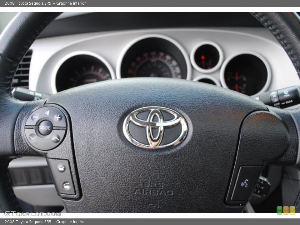 Graphite Interior Controls for the 2008 Toyota Sequoia SR5 #76868844