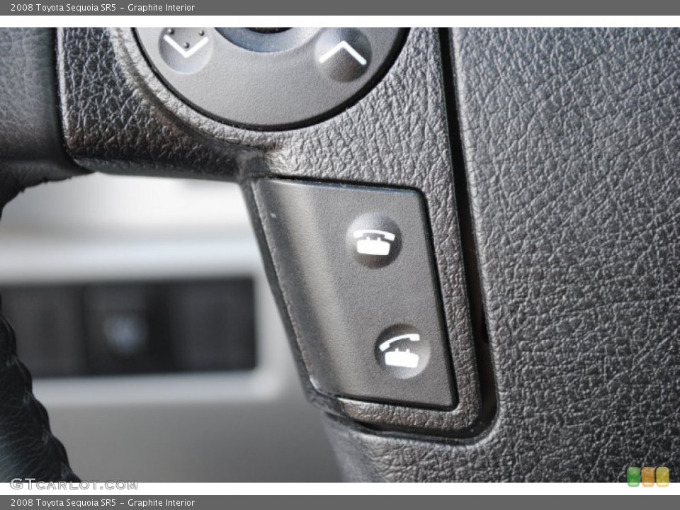Graphite Interior Controls for the 2008 Toyota Sequoia SR5 #76868847
