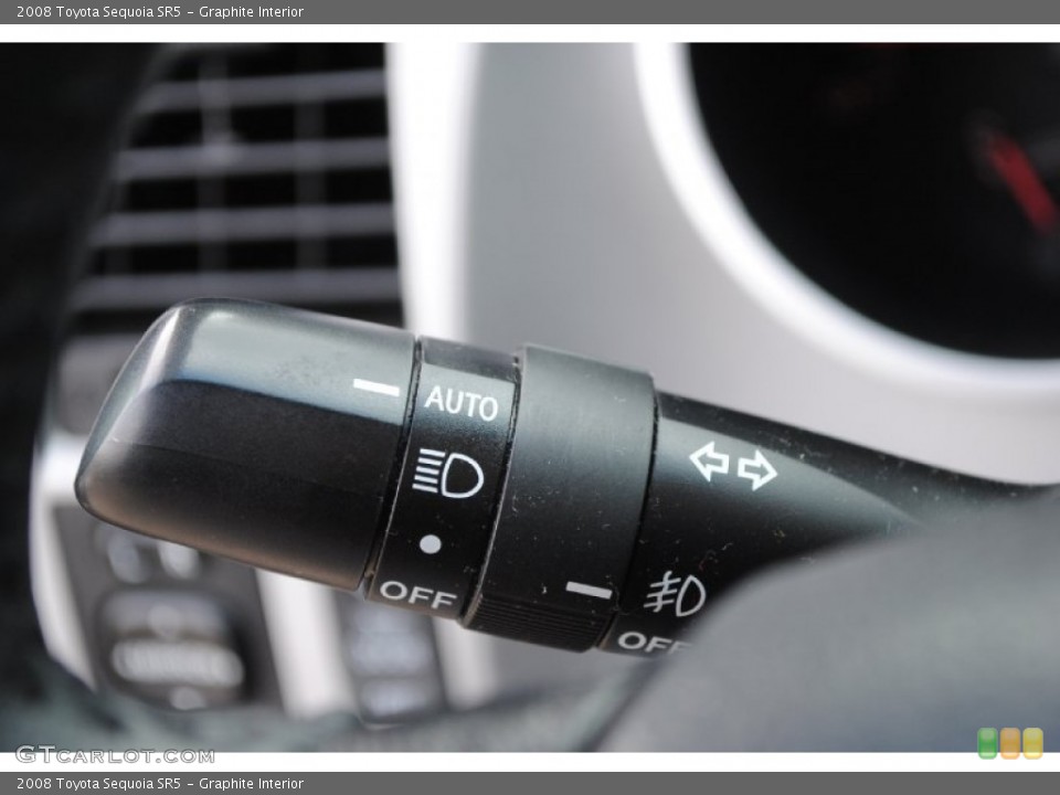Graphite Interior Controls for the 2008 Toyota Sequoia SR5 #76868850