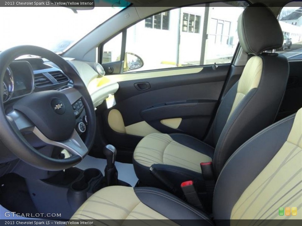 Yellow/Yellow Interior Photo for the 2013 Chevrolet Spark LS #76868982