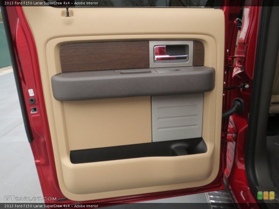 Adobe Interior Door Panel for the 2013 Ford F150 Lariat SuperCrew 4x4 #76870427