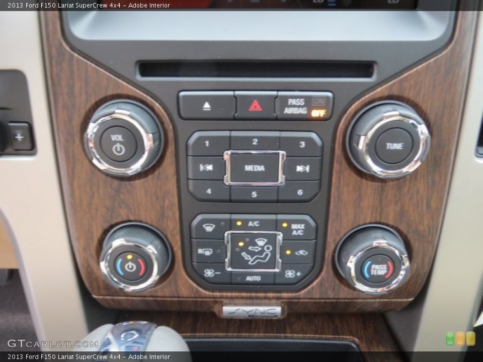Adobe Interior Controls for the 2013 Ford F150 Lariat SuperCrew 4x4 #76870457