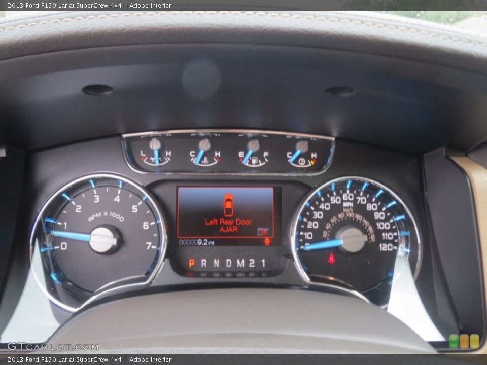 Adobe Interior Gauges for the 2013 Ford F150 Lariat SuperCrew 4x4 #76870463
