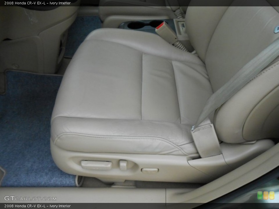 Ivory Interior Front Seat for the 2008 Honda CR-V EX-L #76872473