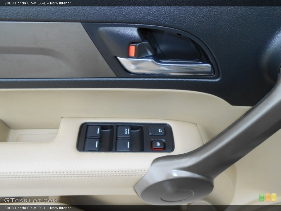 Ivory Interior Controls for the 2008 Honda CR-V EX-L #76872527