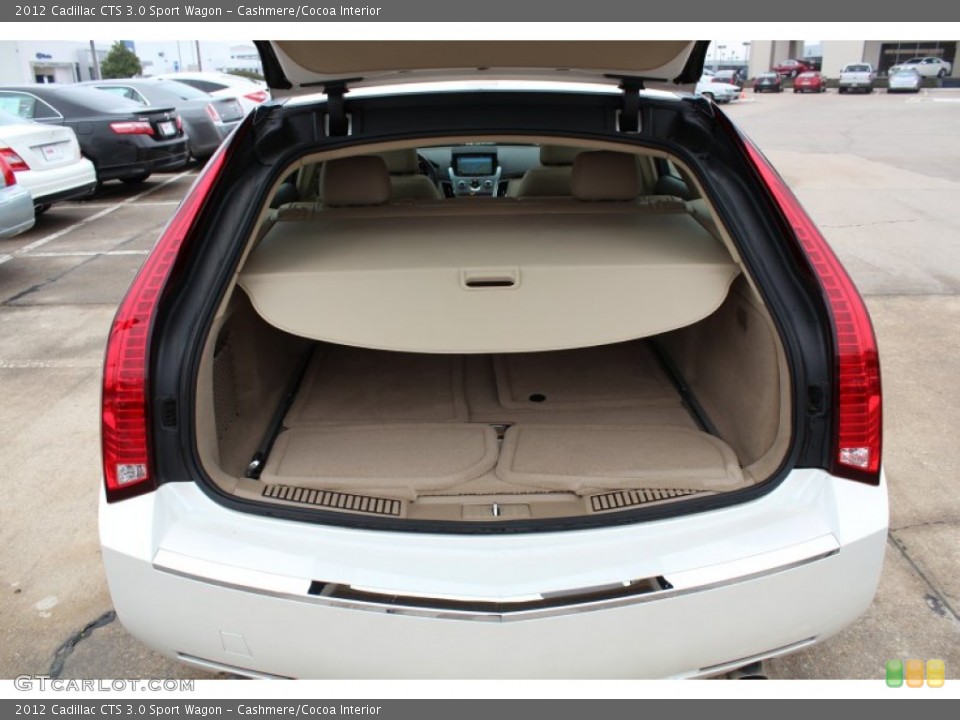 Cashmere/Cocoa Interior Trunk for the 2012 Cadillac CTS 3.0 Sport Wagon #76875946