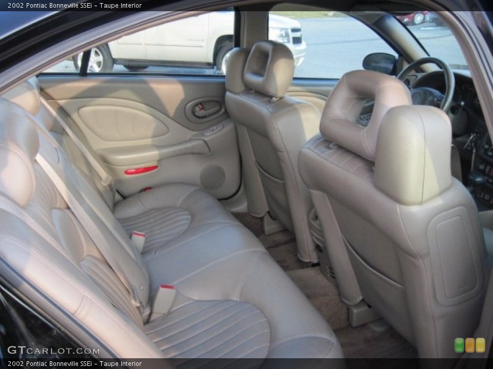 Taupe Interior Rear Seat for the 2002 Pontiac Bonneville SSEi #76875947