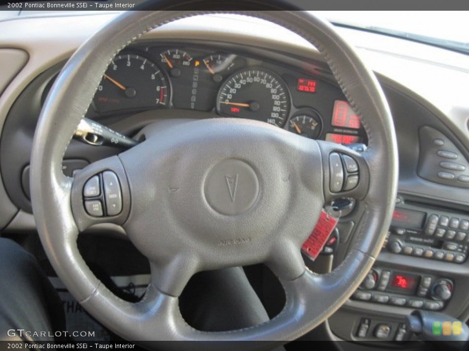 Taupe Interior Steering Wheel for the 2002 Pontiac Bonneville SSEi #76876031
