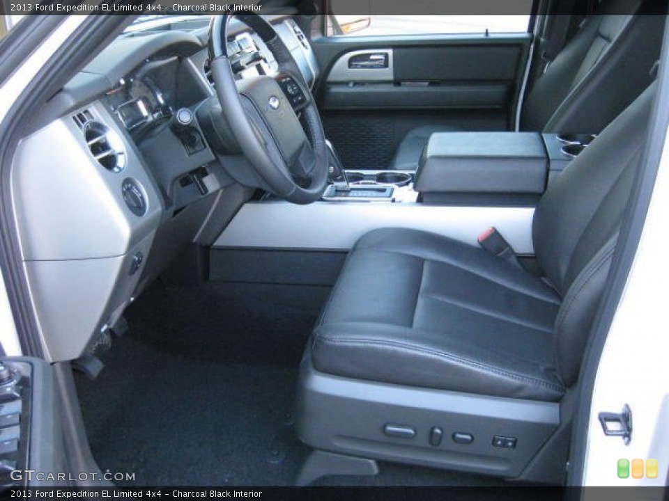 Charcoal Black Interior Photo for the 2013 Ford Expedition EL Limited 4x4 #76876055