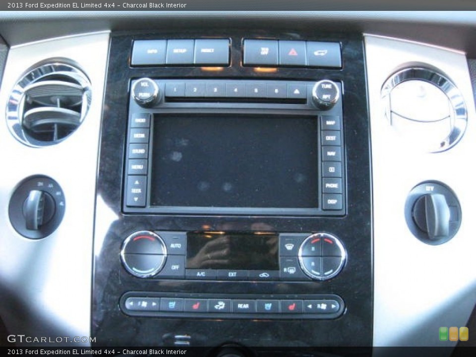 Charcoal Black Interior Controls for the 2013 Ford Expedition EL Limited 4x4 #76876251