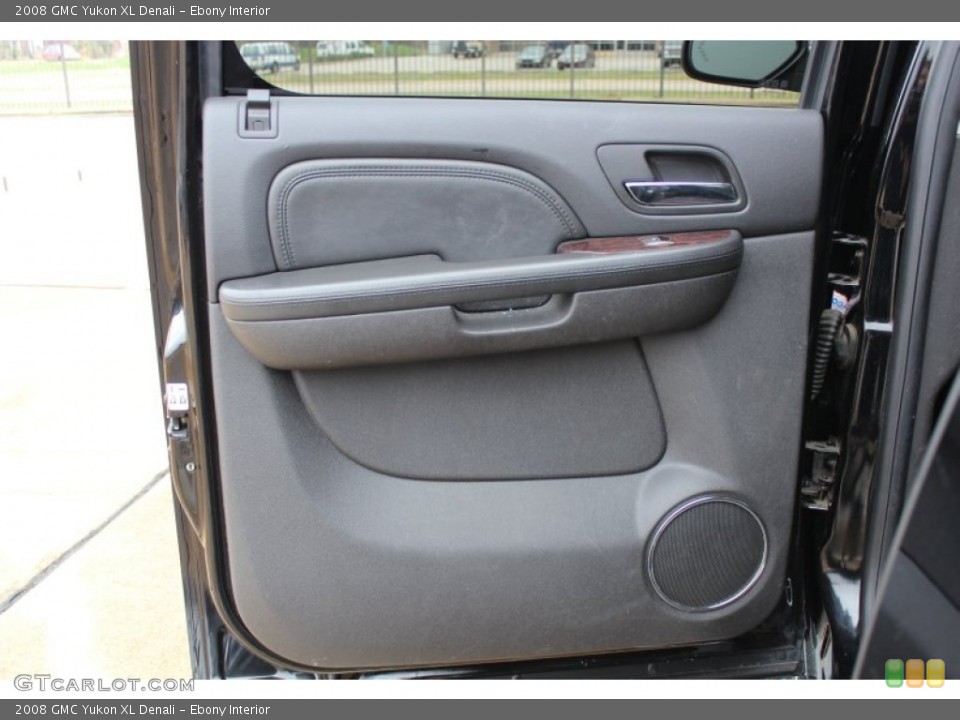 Ebony Interior Door Panel for the 2008 GMC Yukon XL Denali #76876342