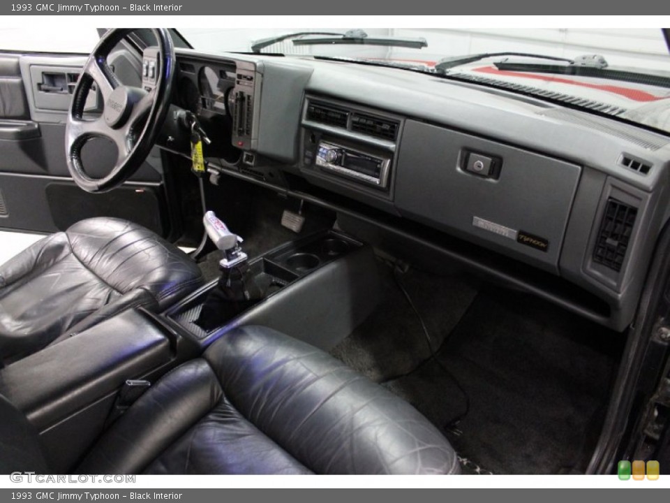 Black Interior Dashboard for the 1993 GMC Jimmy Typhoon #76877418