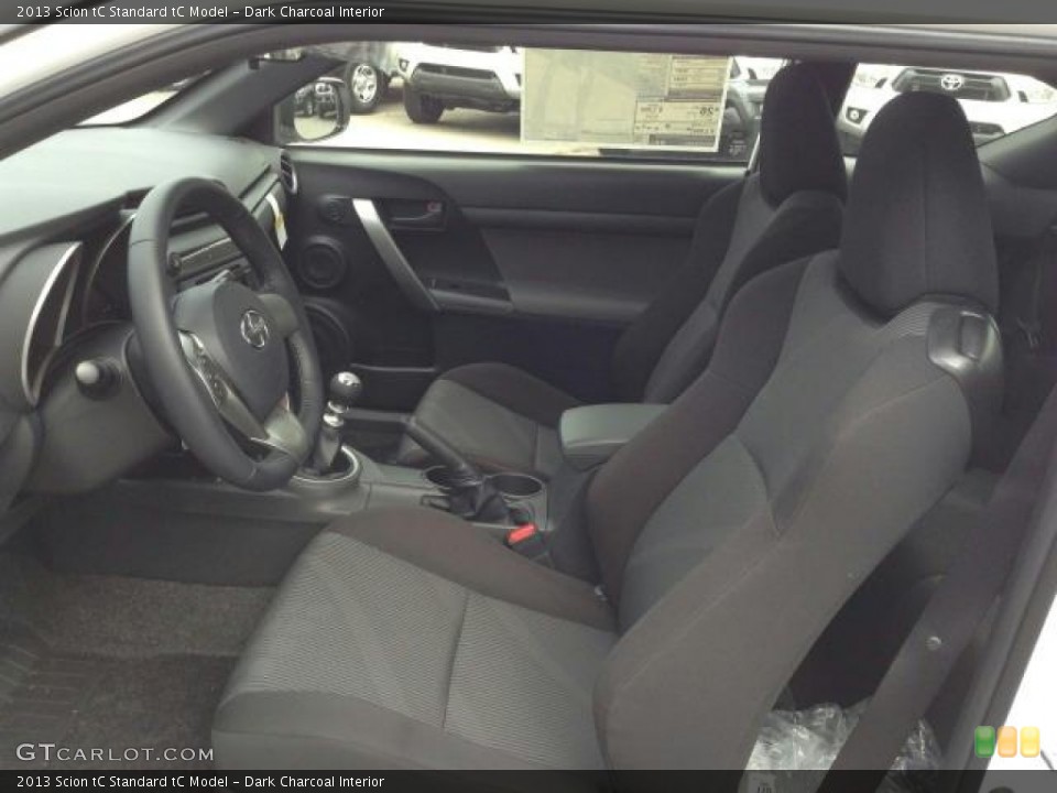 Dark Charcoal Interior Photo for the 2013 Scion tC  #76877887