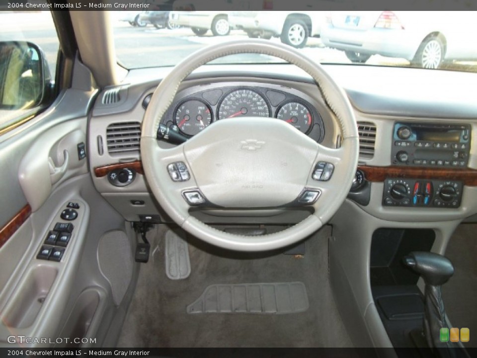 Medium Gray Interior Dashboard for the 2004 Chevrolet Impala LS #76879121