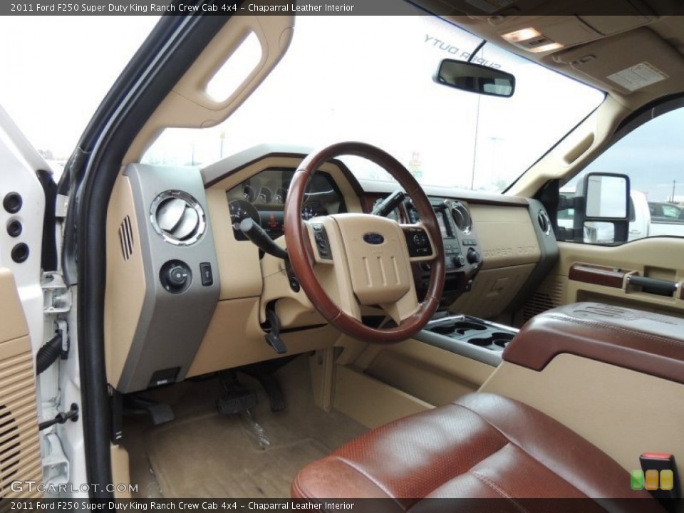 Chaparral Leather 2011 Ford F250 Super Duty Interiors