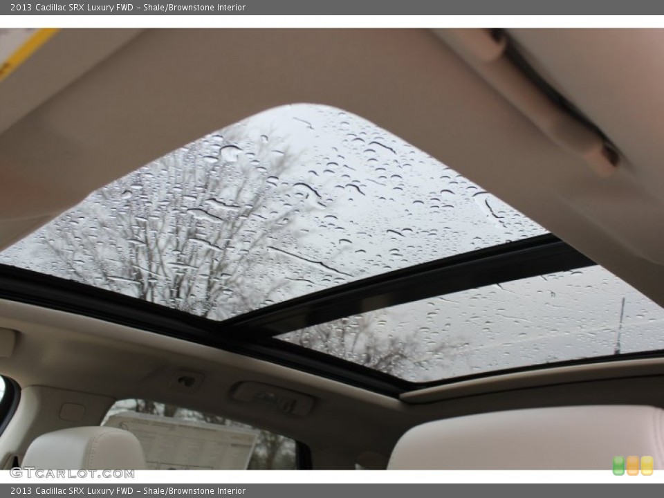 Shale/Brownstone Interior Sunroof for the 2013 Cadillac SRX Luxury FWD #76879453