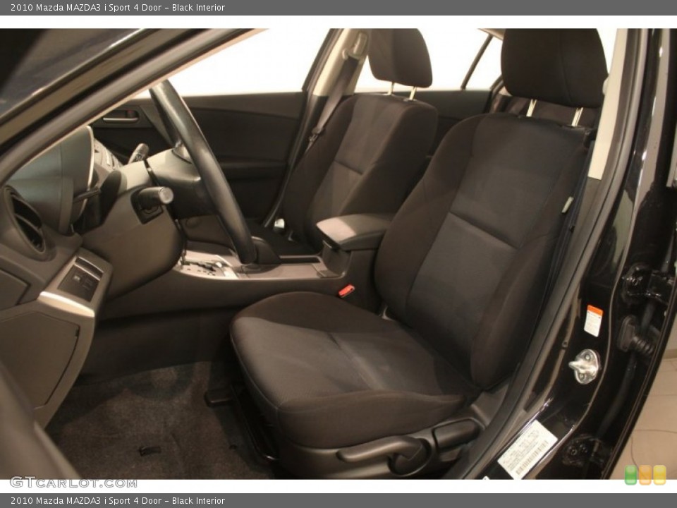 Black Interior Photo for the 2010 Mazda MAZDA3 i Sport 4 Door #76880823