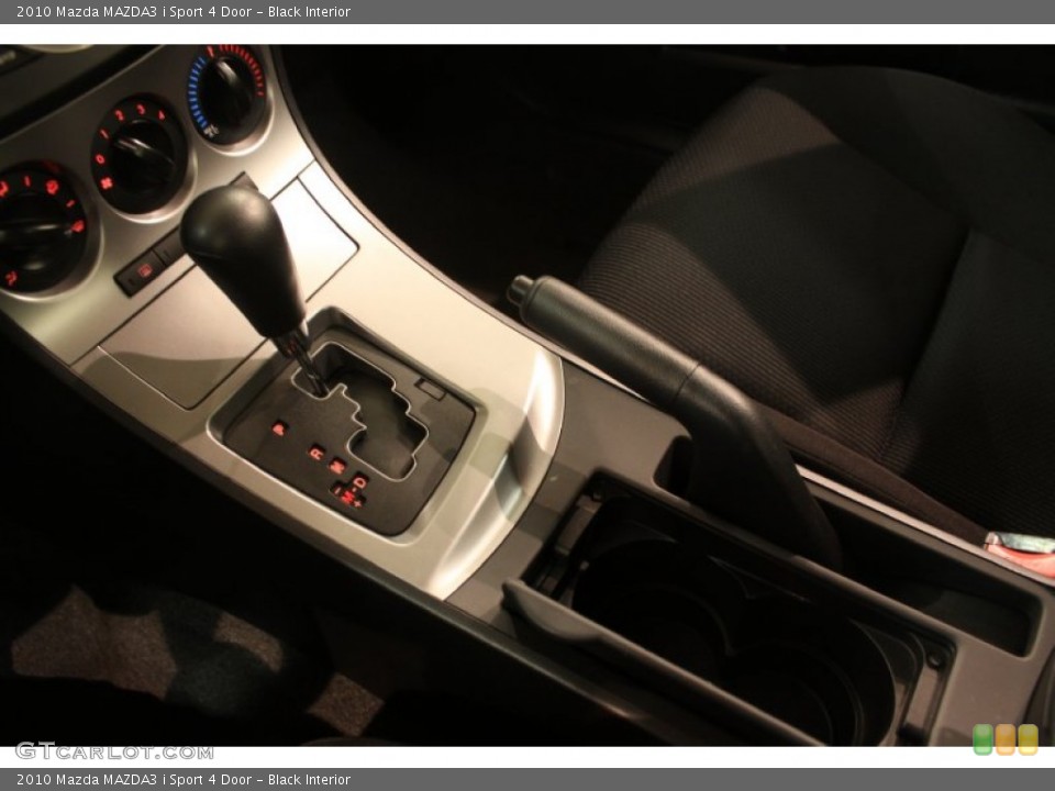 Black Interior Transmission for the 2010 Mazda MAZDA3 i Sport 4 Door #76880918