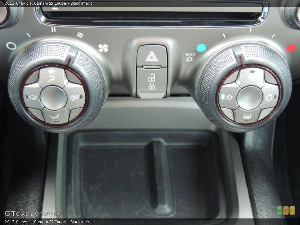Black Interior Controls for the 2012 Chevrolet Camaro SS Coupe #76881465