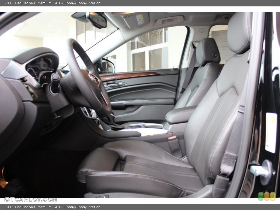 Ebony/Ebony Interior Front Seat for the 2013 Cadillac SRX Premium FWD #76881669