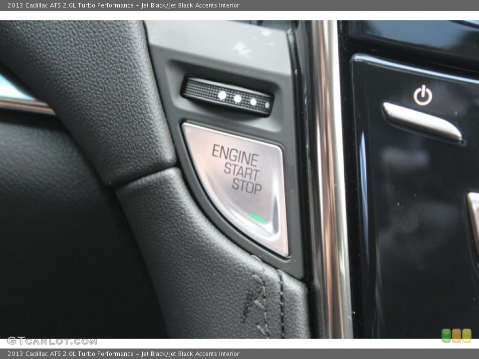 Jet Black/Jet Black Accents Interior Controls for the 2013 Cadillac ATS 2.0L Turbo Performance #76882062