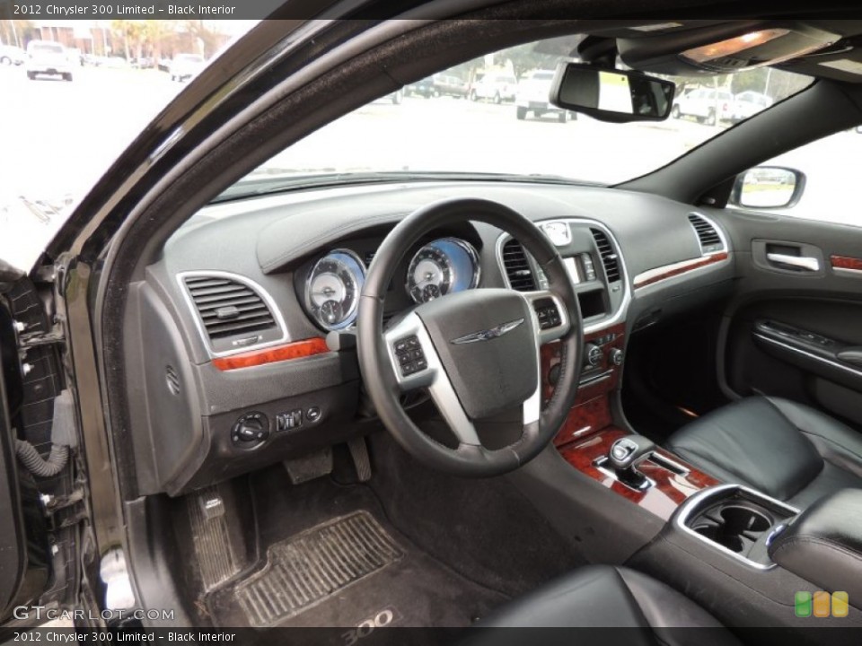 Black Interior Prime Interior for the 2012 Chrysler 300 Limited #76882428
