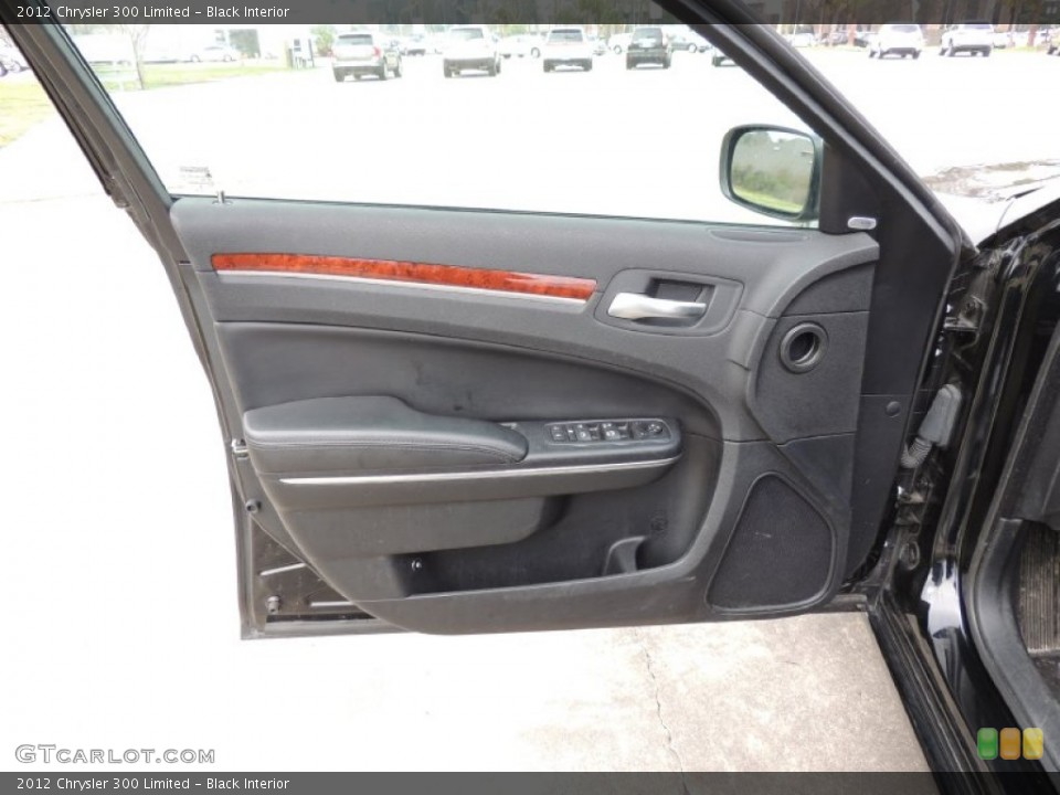 Black Interior Door Panel for the 2012 Chrysler 300 Limited #76882434