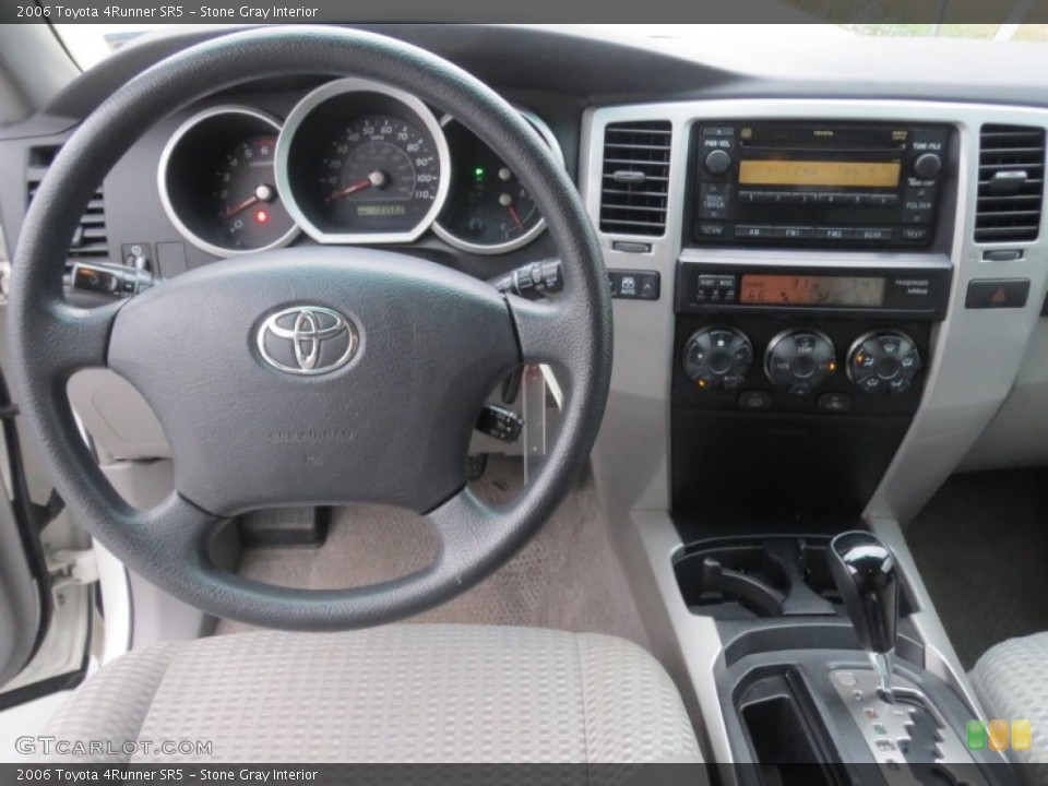 Stone Gray Interior Dashboard for the 2006 Toyota 4Runner SR5 #76882845