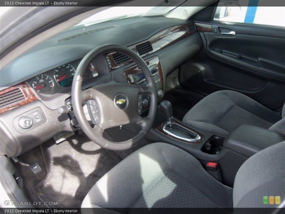 Ebony Interior Prime Interior for the 2013 Chevrolet Impala LT #76885635