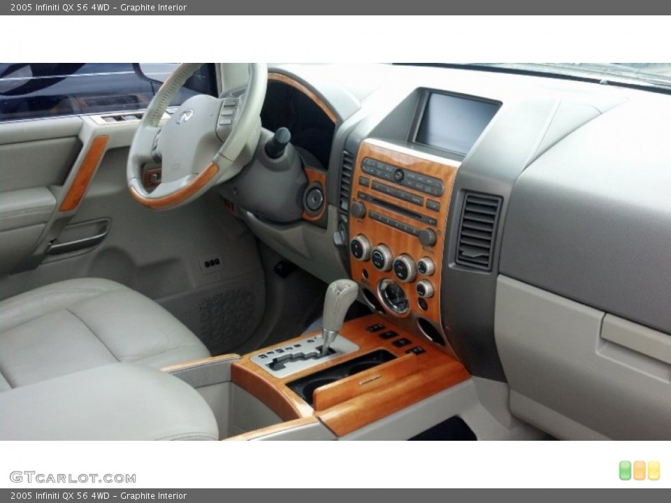 Graphite Interior Dashboard for the 2005 Infiniti QX 56 4WD #76886843