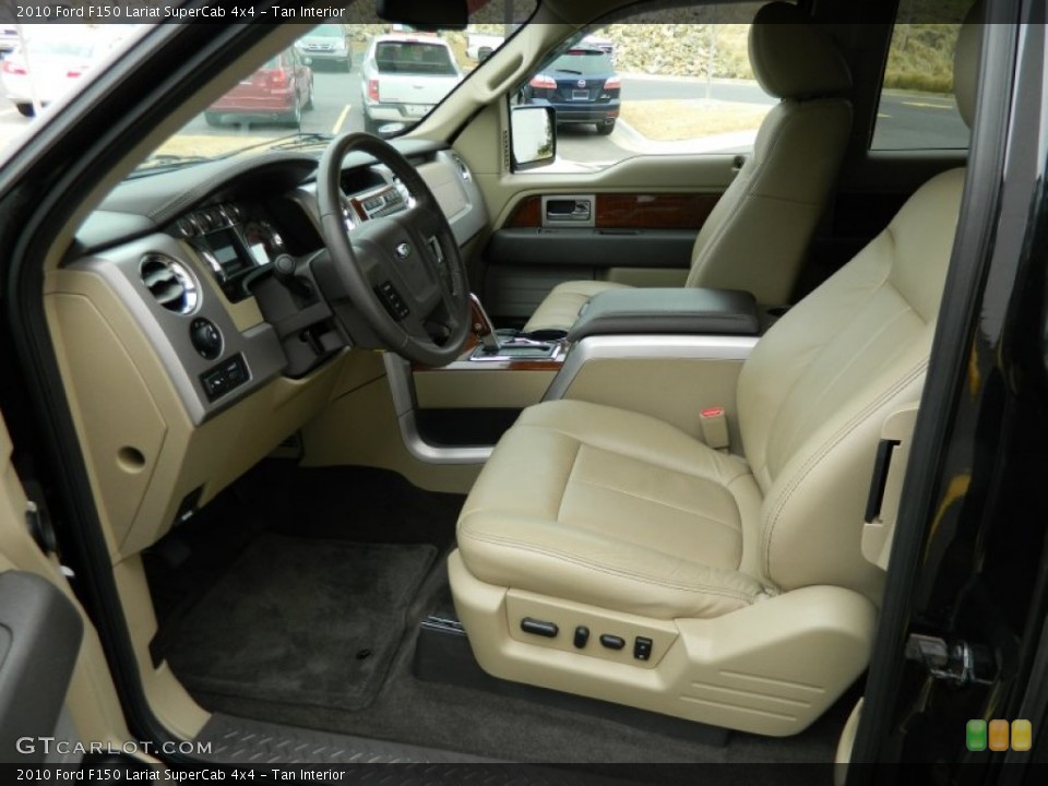 Tan Interior Photo for the 2010 Ford F150 Lariat SuperCab 4x4 #76887714