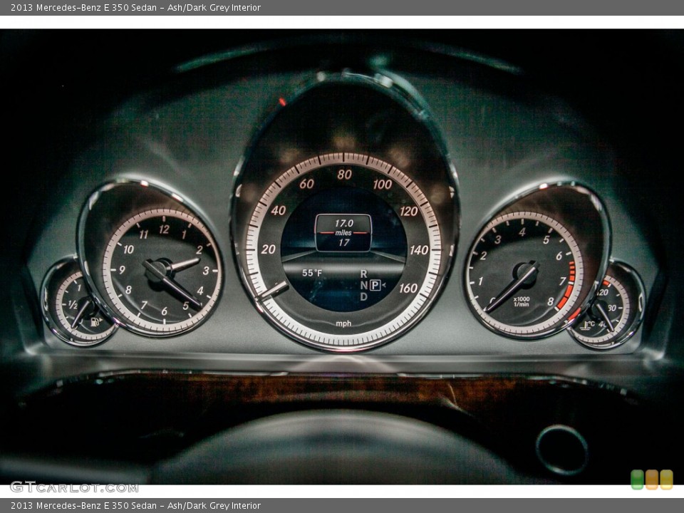 Ash/Dark Grey Interior Gauges for the 2013 Mercedes-Benz E 350 Sedan #76888923
