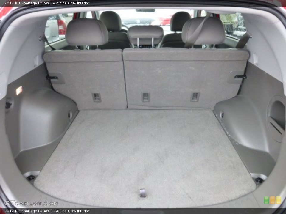 Alpine Gray Interior Trunk for the 2012 Kia Sportage LX AWD #76889100