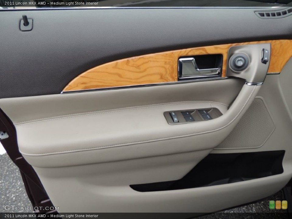 Medium Light Stone Interior Door Panel for the 2011 Lincoln MKX AWD #76889550