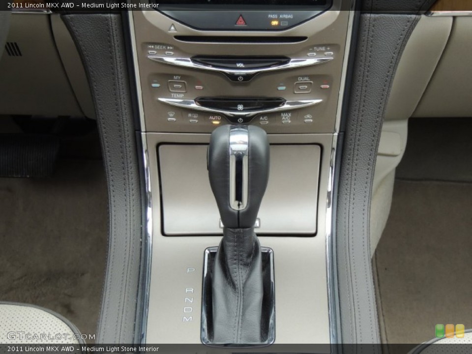 Medium Light Stone Interior Transmission for the 2011 Lincoln MKX AWD #76889720
