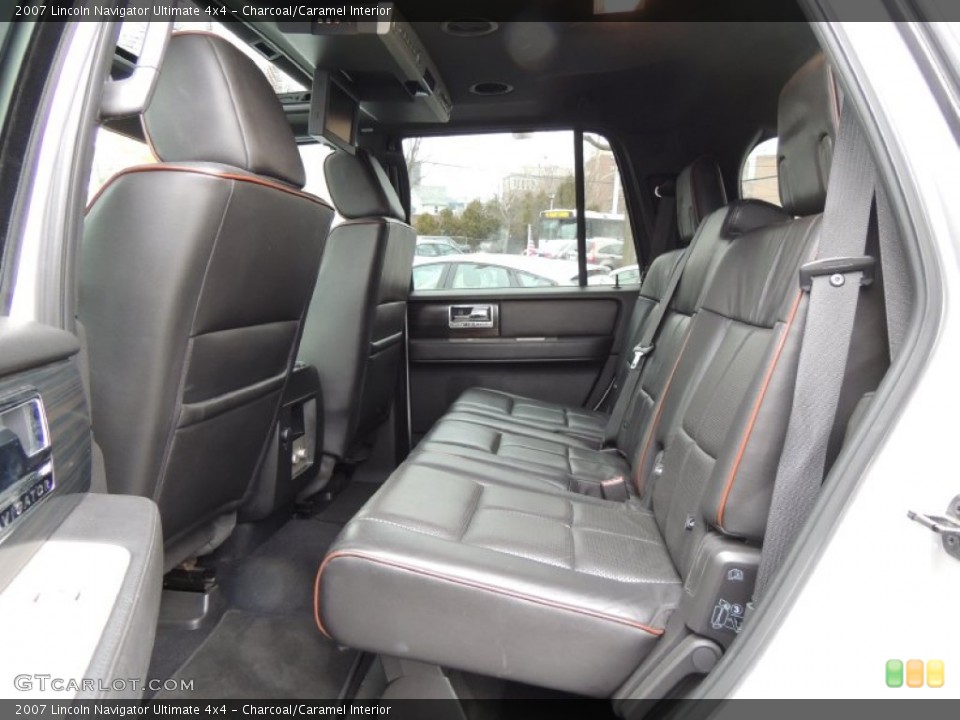 Charcoal/Caramel Interior Rear Seat for the 2007 Lincoln Navigator Ultimate 4x4 #76890087