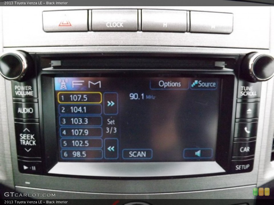 Black Interior Audio System for the 2013 Toyota Venza LE #76890753