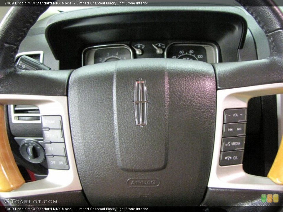 Limited Charcoal Black/Light Stone Interior Controls for the 2009 Lincoln MKX  #76890920