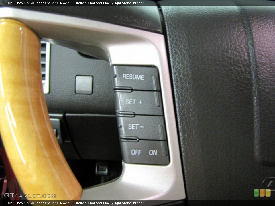 Limited Charcoal Black/Light Stone Interior Controls for the 2009 Lincoln MKX  #76890945