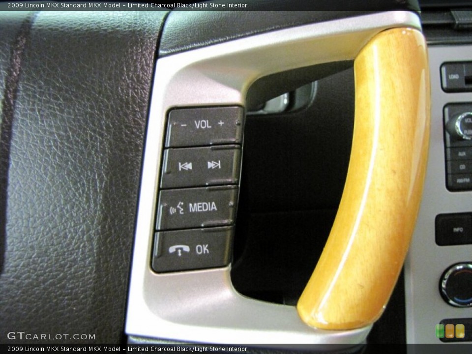 Limited Charcoal Black/Light Stone Interior Controls for the 2009 Lincoln MKX  #76890971