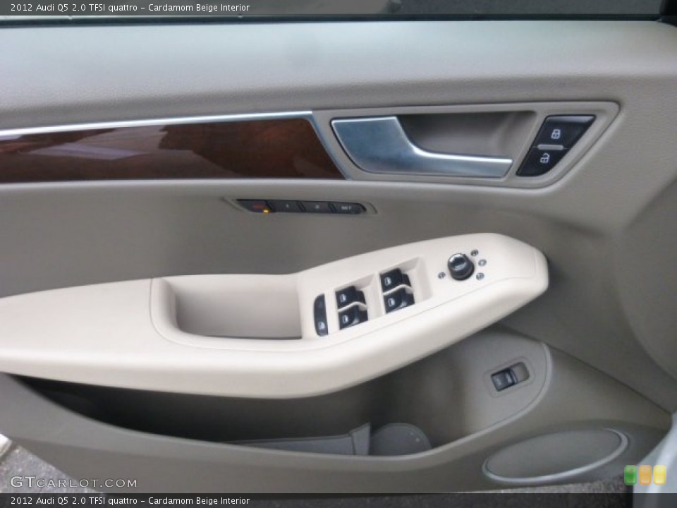 Cardamom Beige Interior Door Panel for the 2012 Audi Q5 2.0 TFSI quattro #76891922