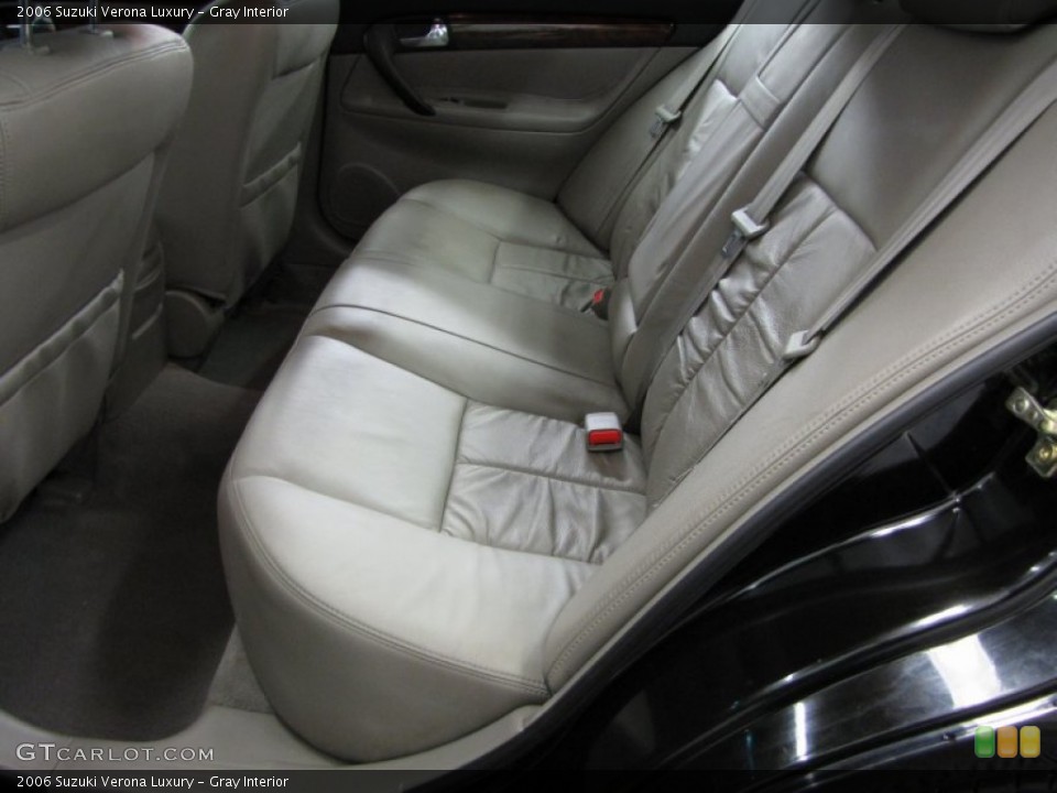Gray Interior Rear Seat for the 2006 Suzuki Verona Luxury #76892185