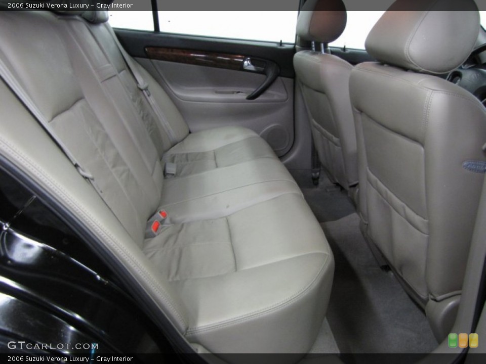 Gray Interior Rear Seat for the 2006 Suzuki Verona Luxury #76892209