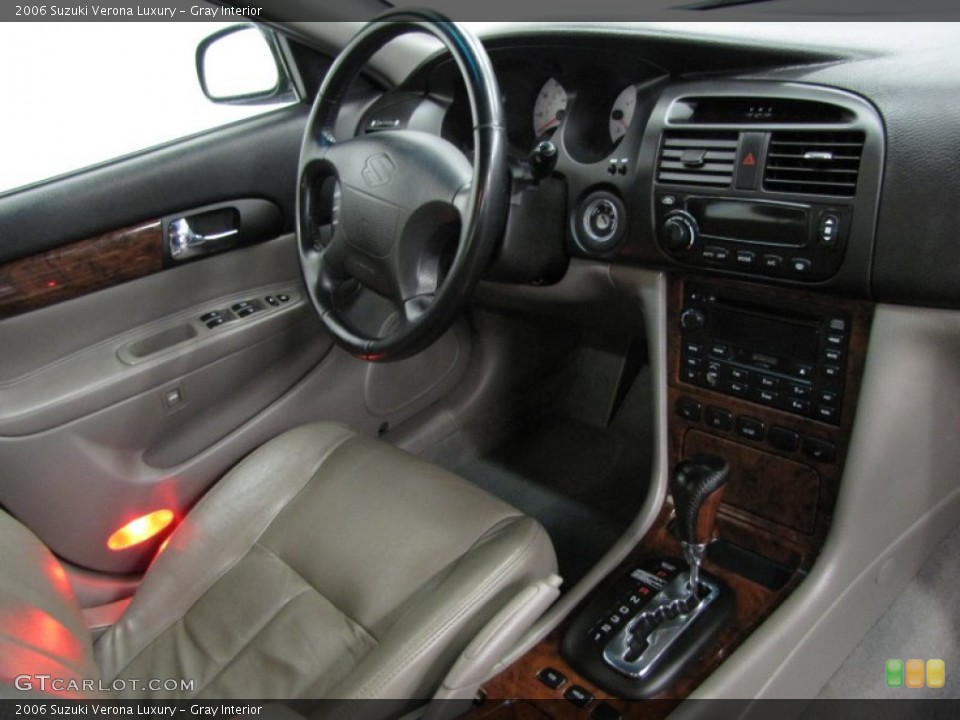 Gray Interior Dashboard for the 2006 Suzuki Verona Luxury #76892559