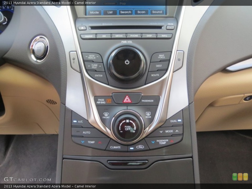 Camel Interior Controls for the 2013 Hyundai Azera  #76892730