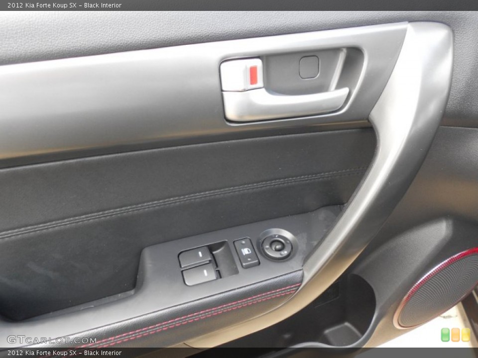 Black Interior Door Panel for the 2012 Kia Forte Koup SX #76892883
